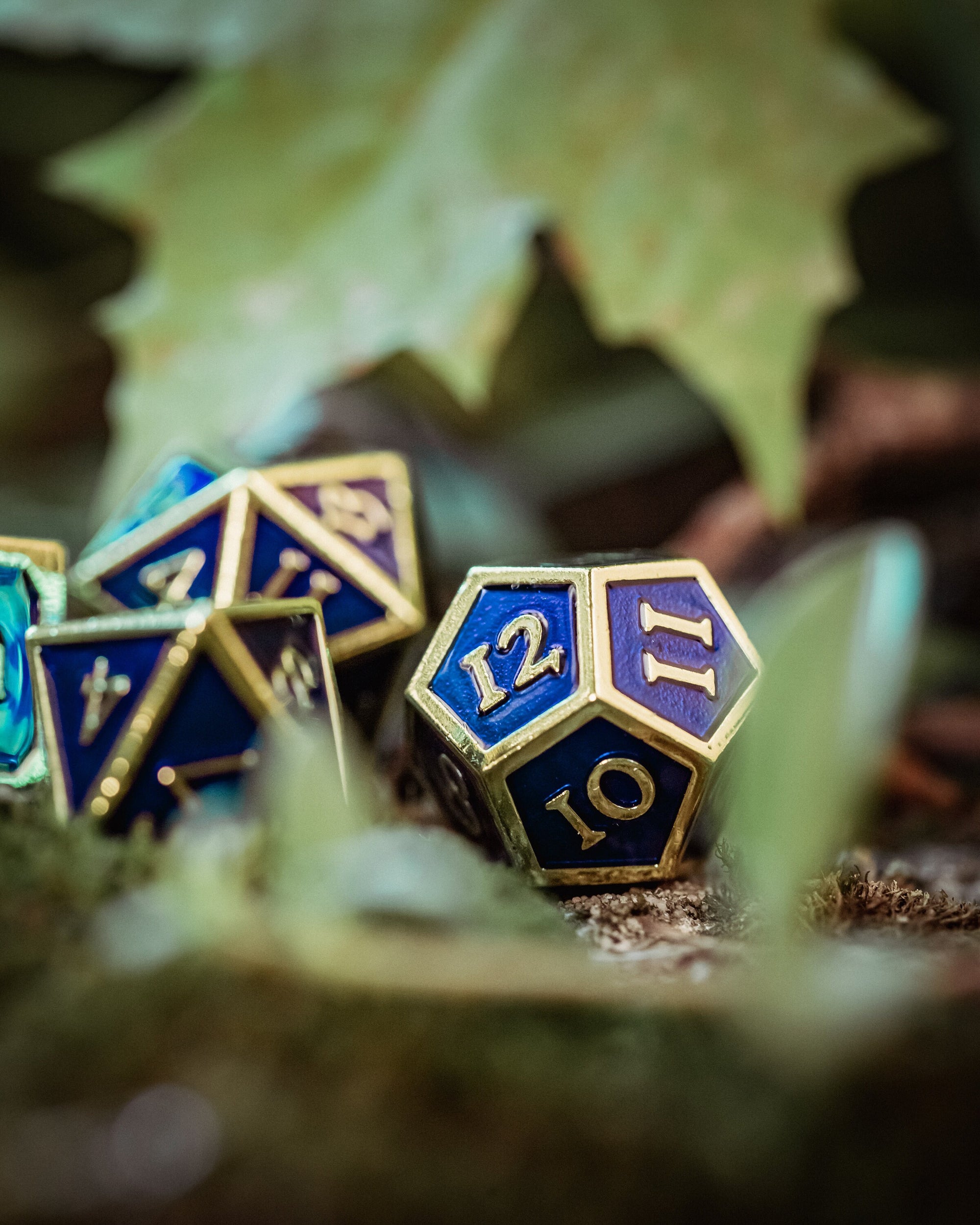 Kobold Metal Dice - Royal Blue