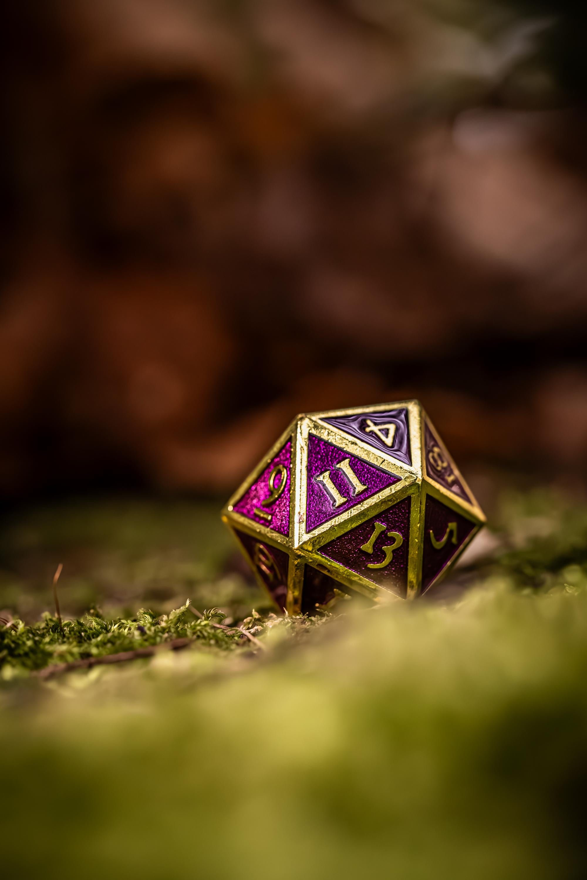 Kobold Metal Dice - Royal Purple