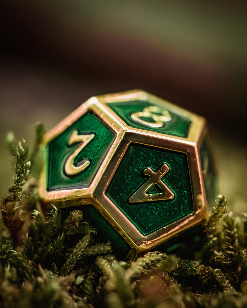 Kobold Metal Dice - Royal Green