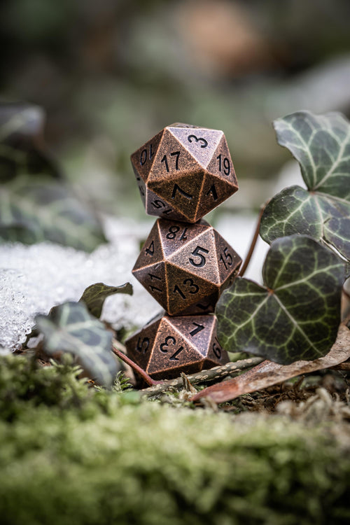 D20s  - Kobold Metal Dice