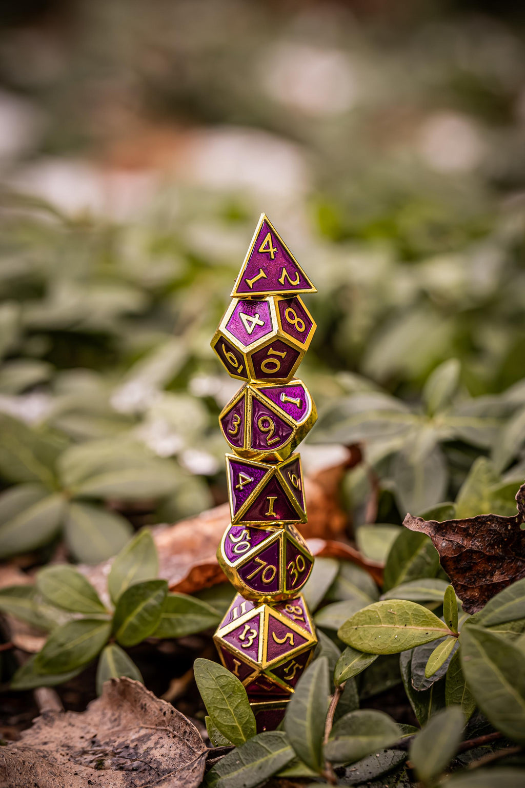 Kobold Metal Dice - Royal Purple