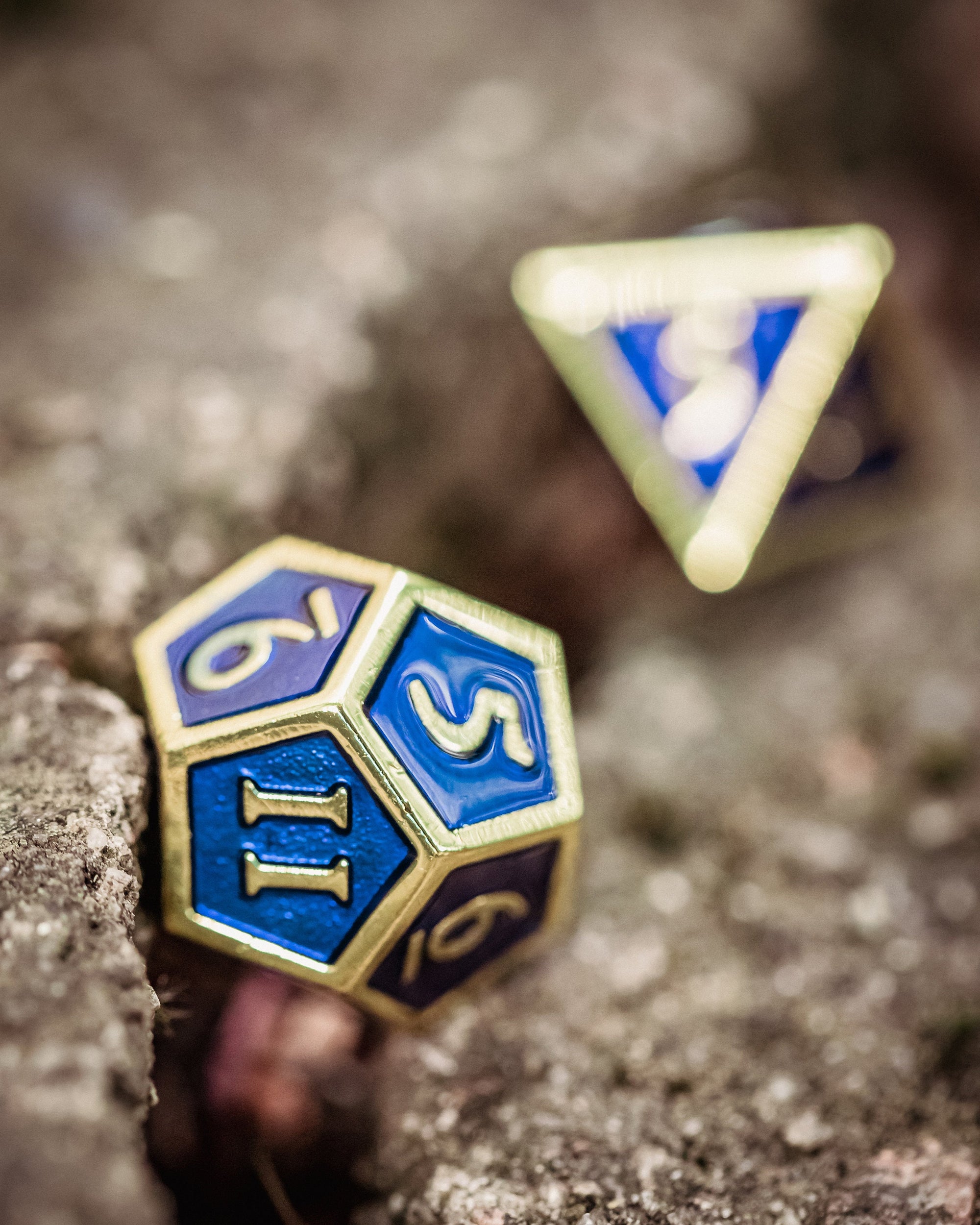 Kobold Metal Dice - Royal Blue
