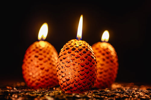 Dragon Egg Candles - Red Dragon