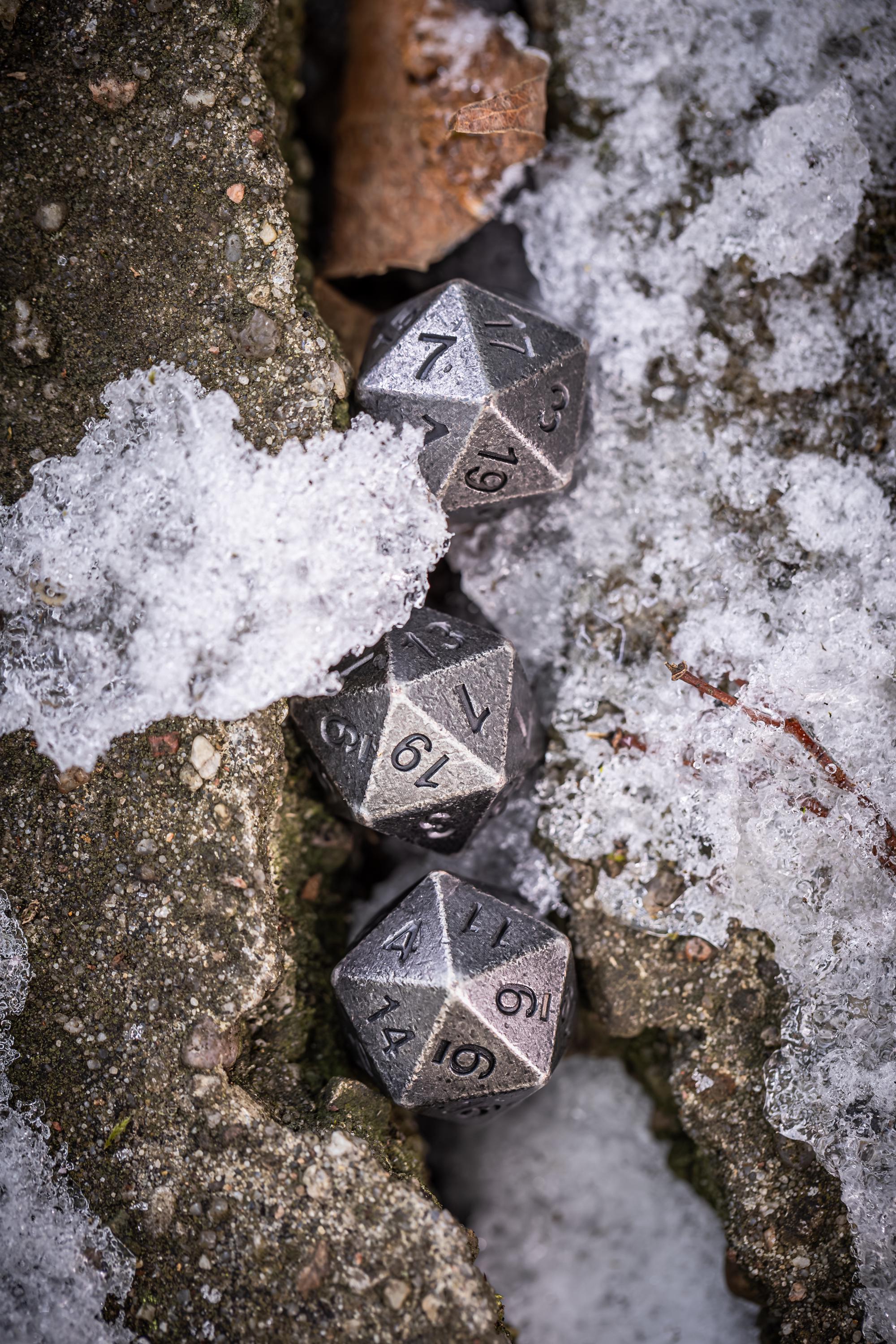 D20s  - Kobold Metal Dice