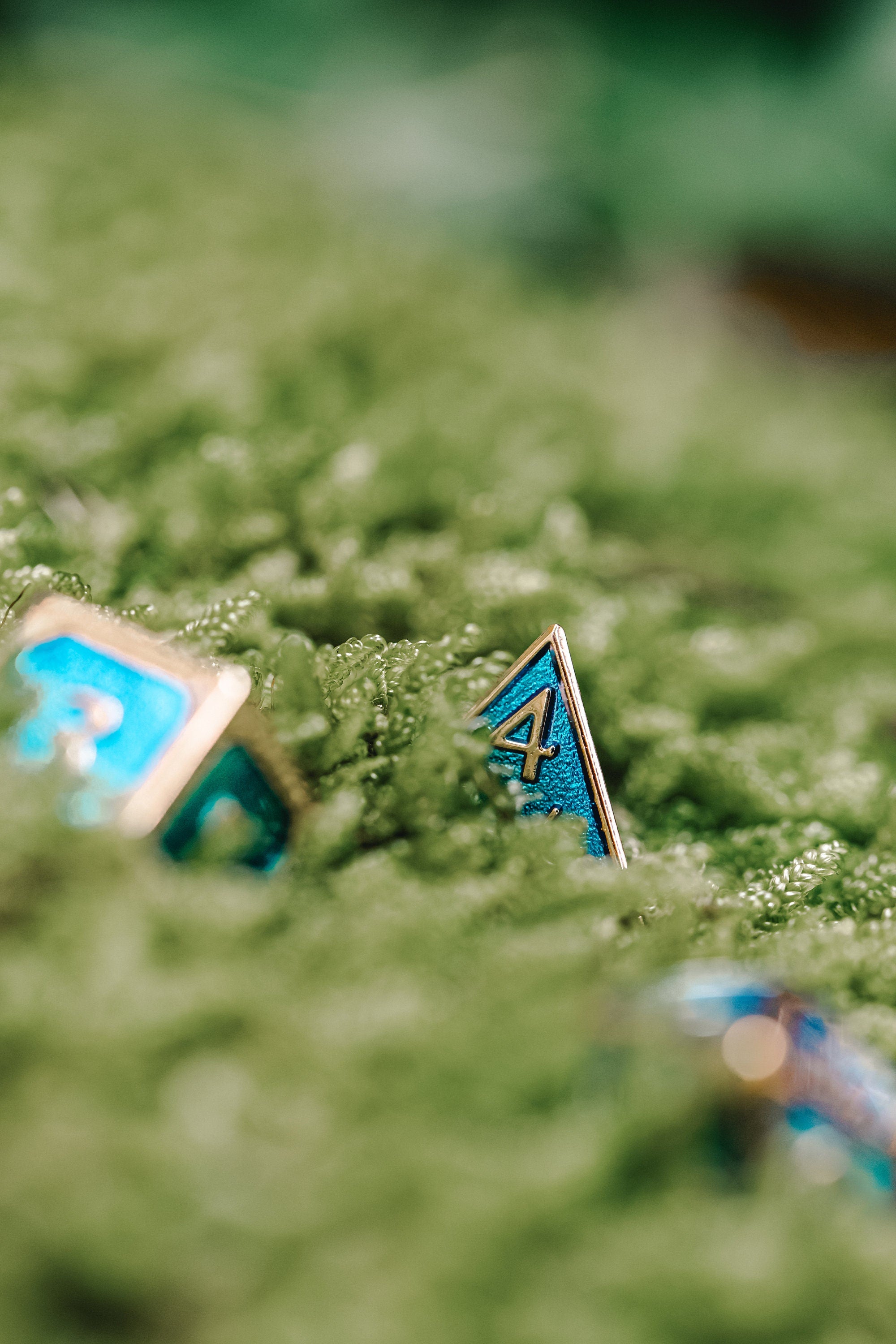 Kobold Metal Dice - Burnished Blue