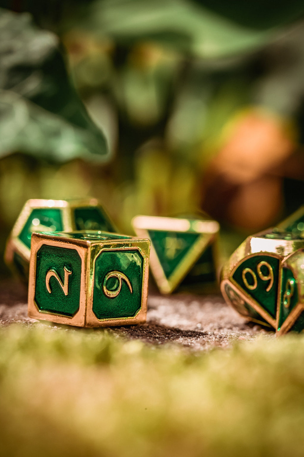 Kobold Metal Dice - Royal Green