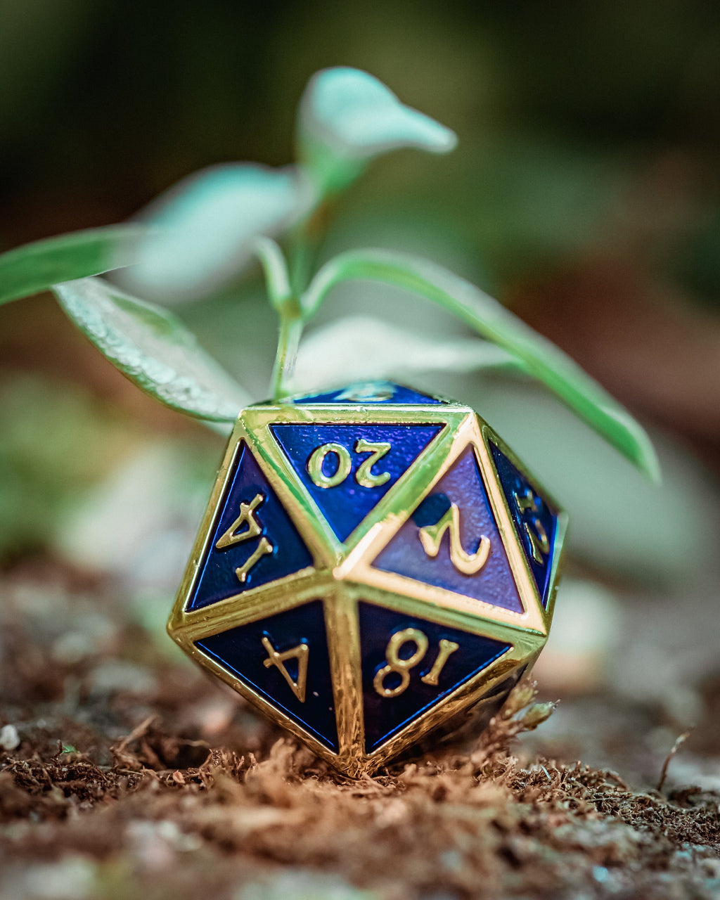 Kobold Metal Dice - Royal Blue