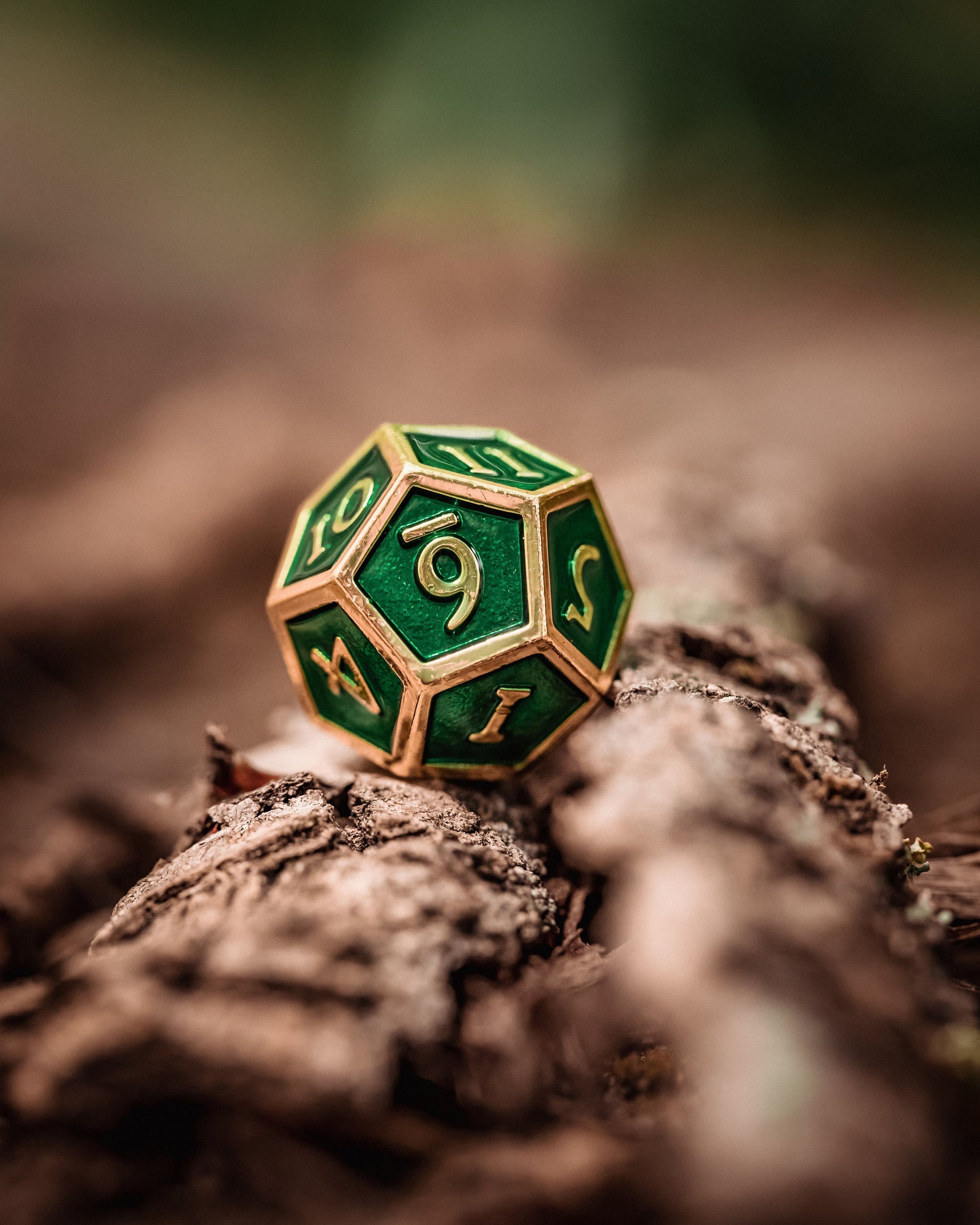Kobold Metal Dice - Royal Green