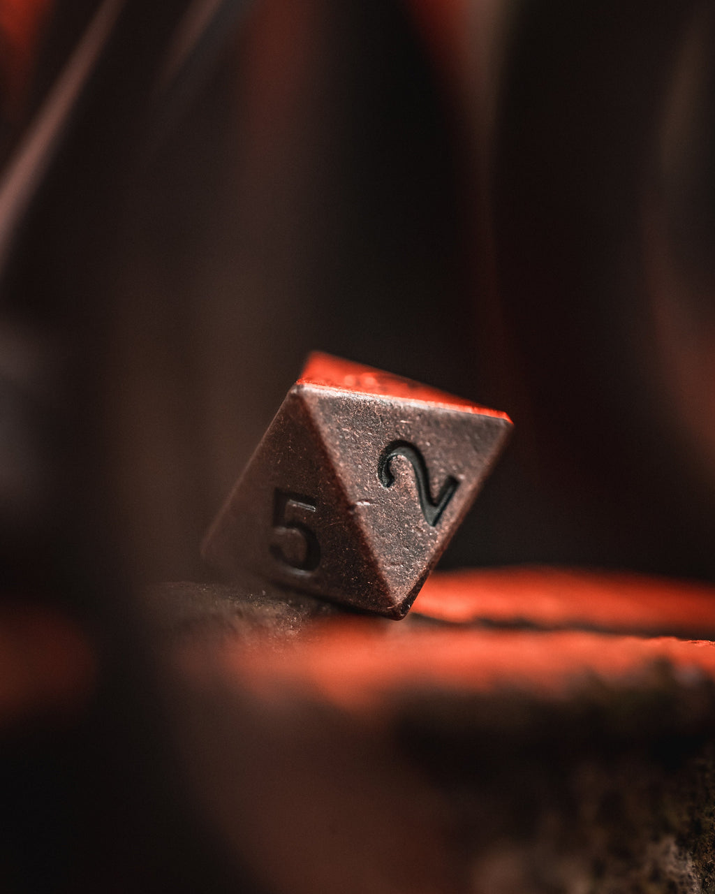 Kobold Metal Dice - Ancient Copper