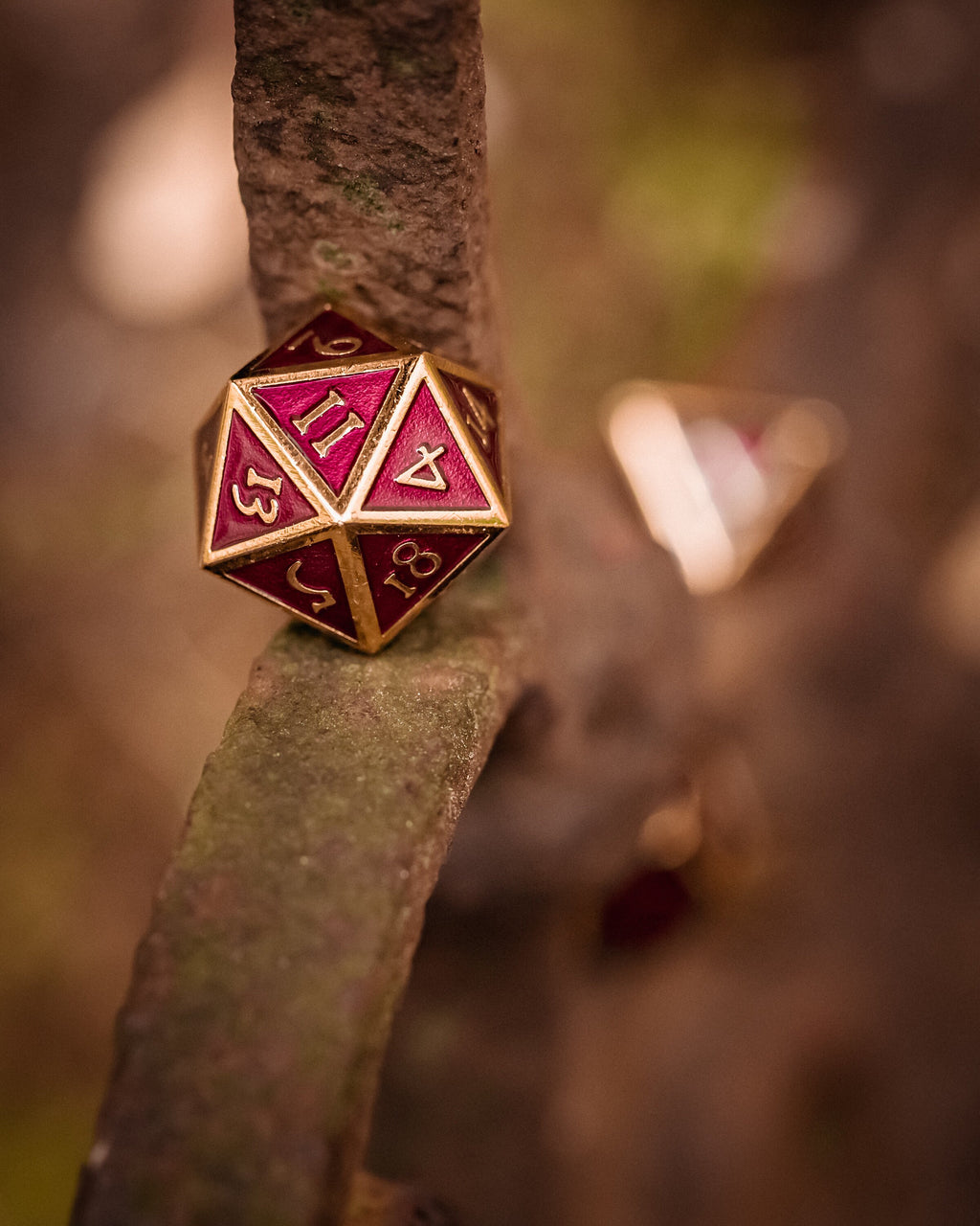 Kobold Metal Dice - Royal Red