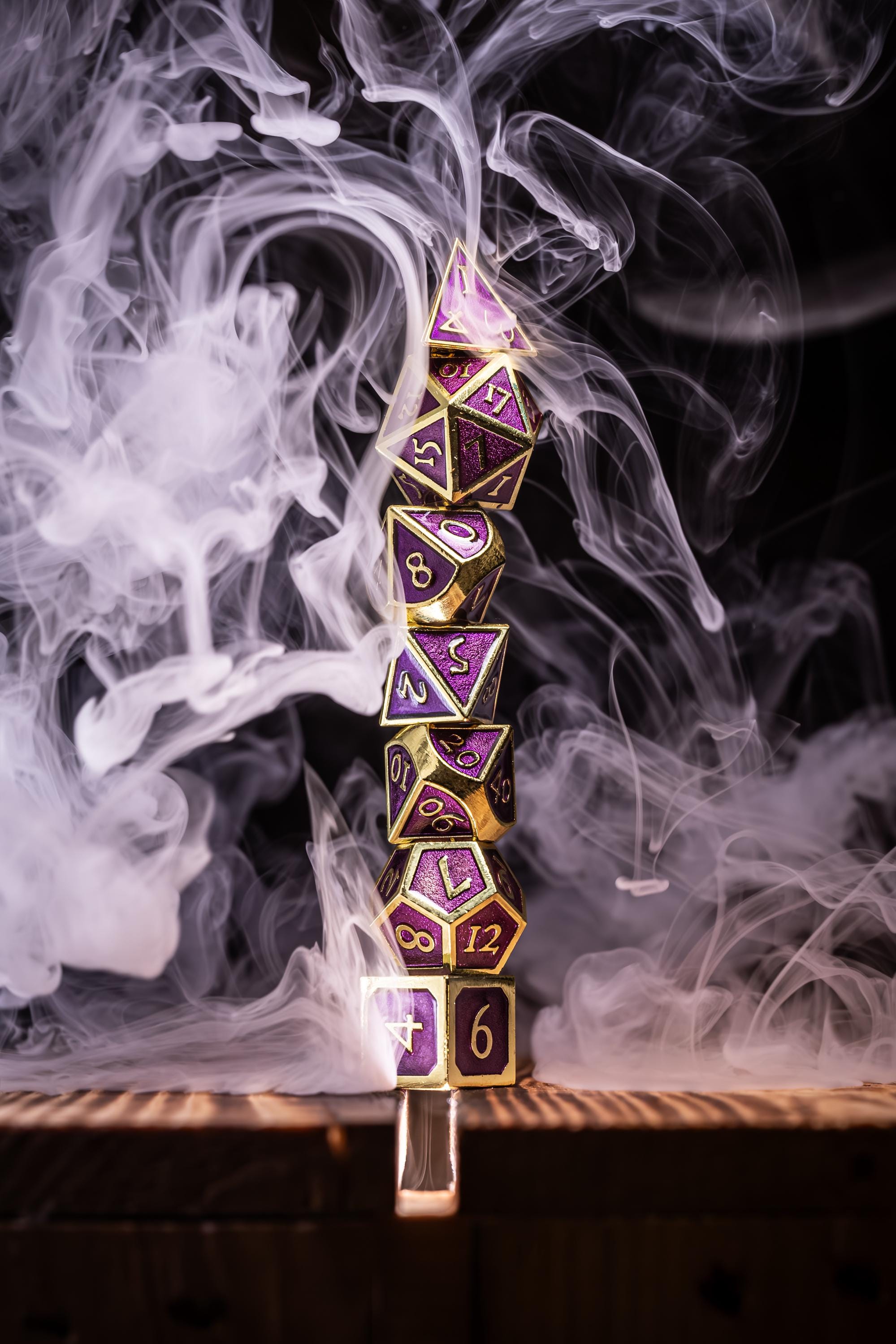 Kobold Metal Dice - Royal Purple