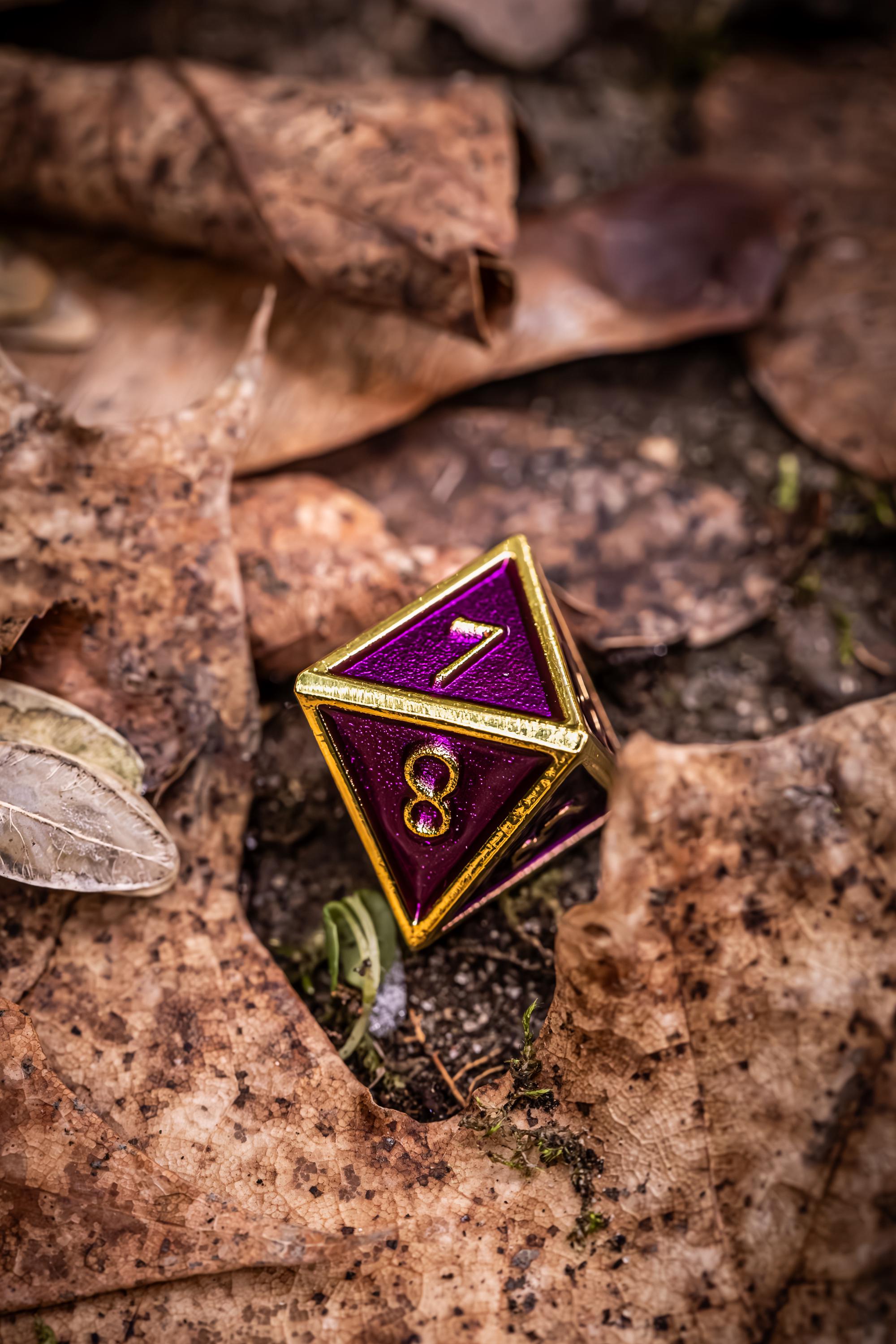Kobold Metal Dice - Royal Purple