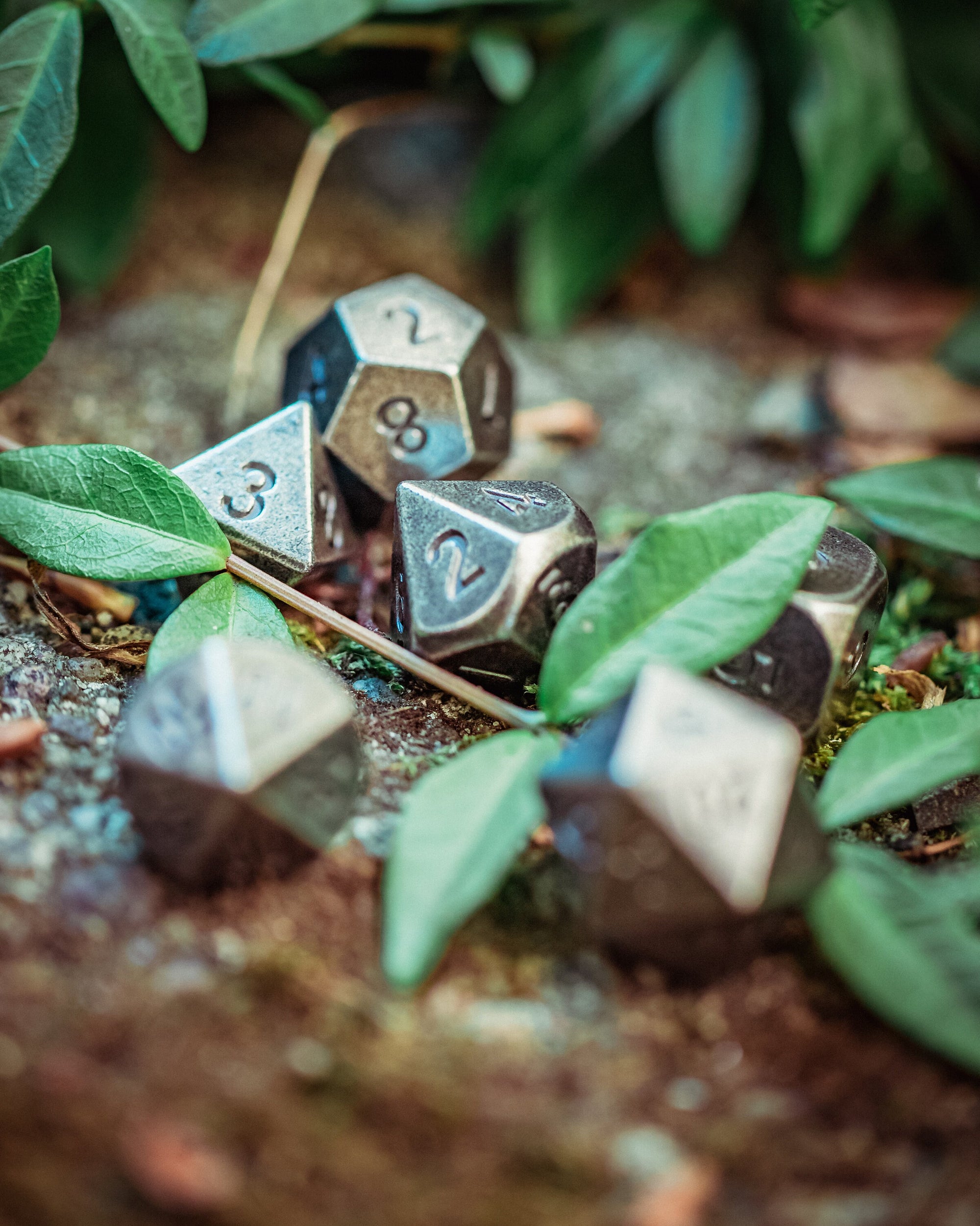 Kobold Metal Dice - Ancient Iron