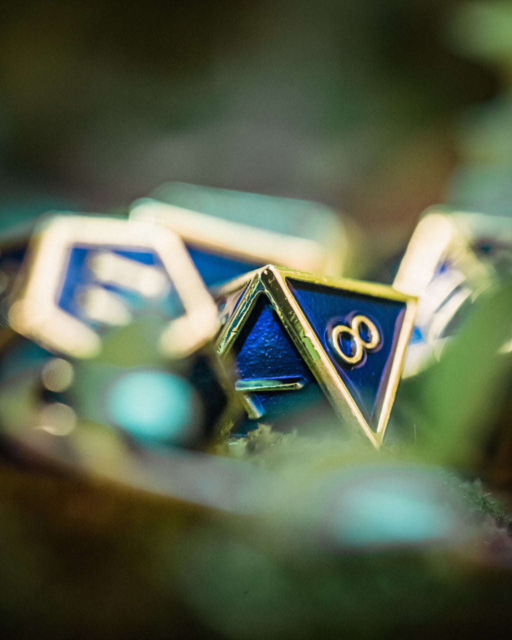 Kobold Metal Dice - Royal Blue