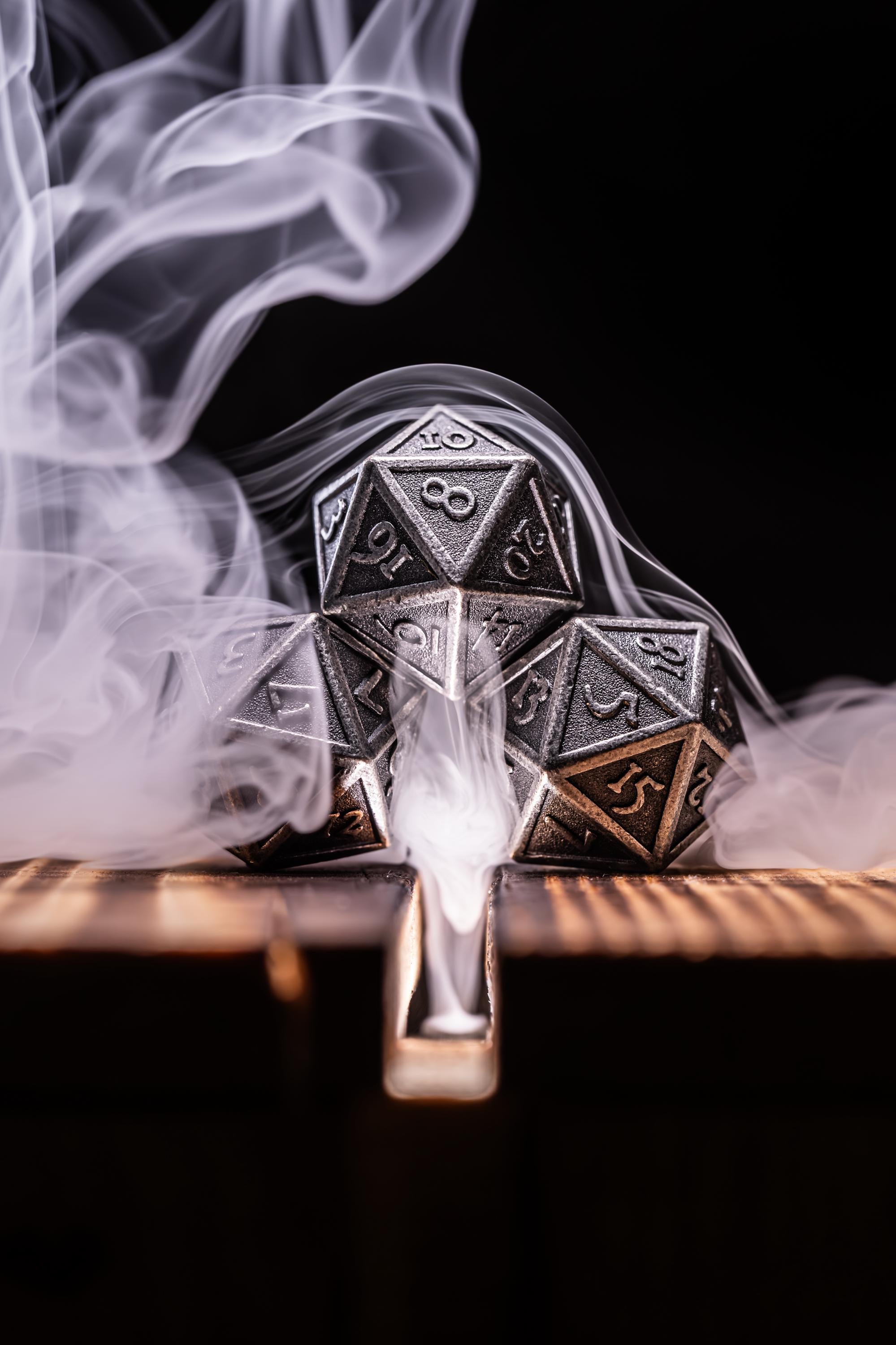 D20s  - Kobold Metal Dice