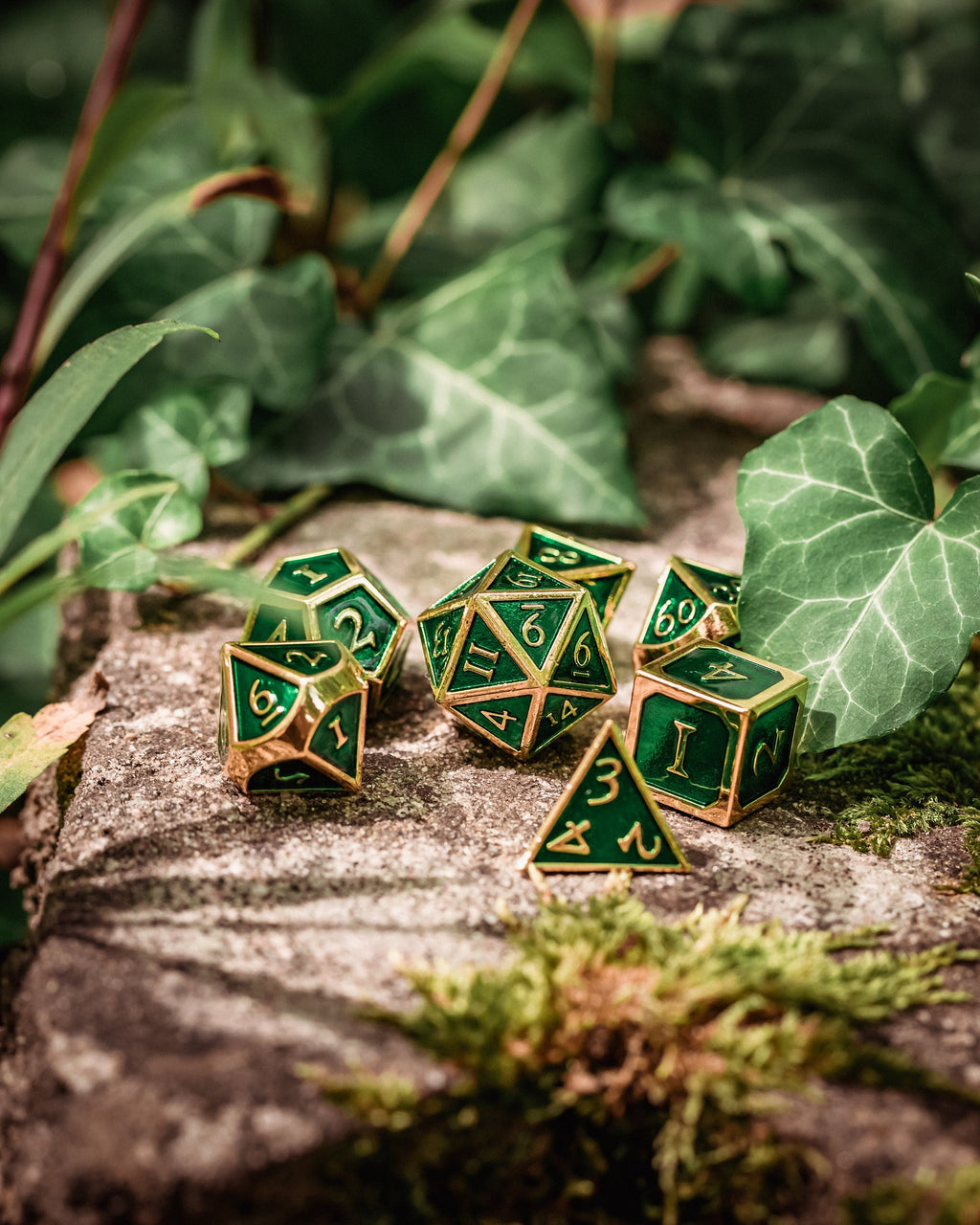 Kobold Metal Dice - Royal Green