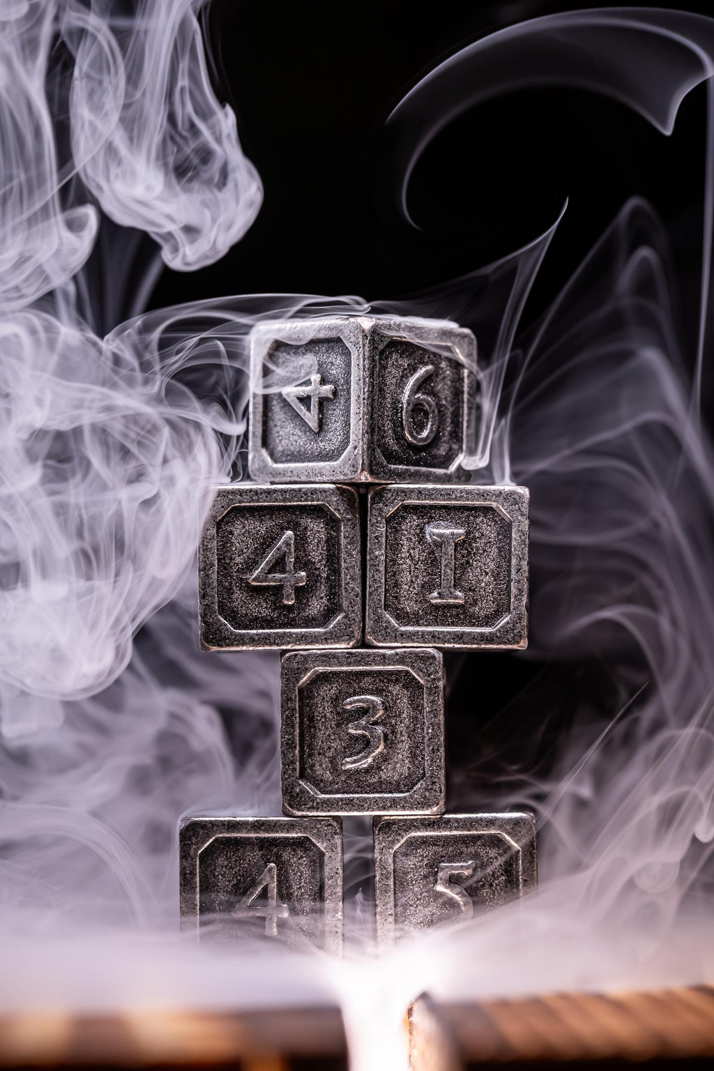 D6s  - Kobold Metal Dice