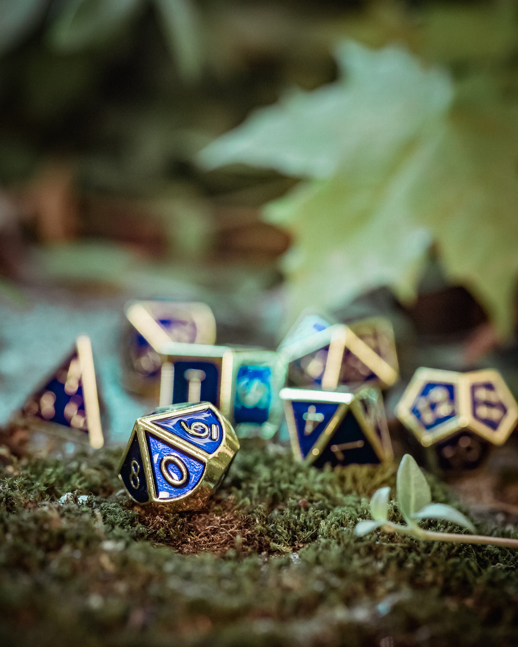 Kobold Metal Dice - Royal Blue