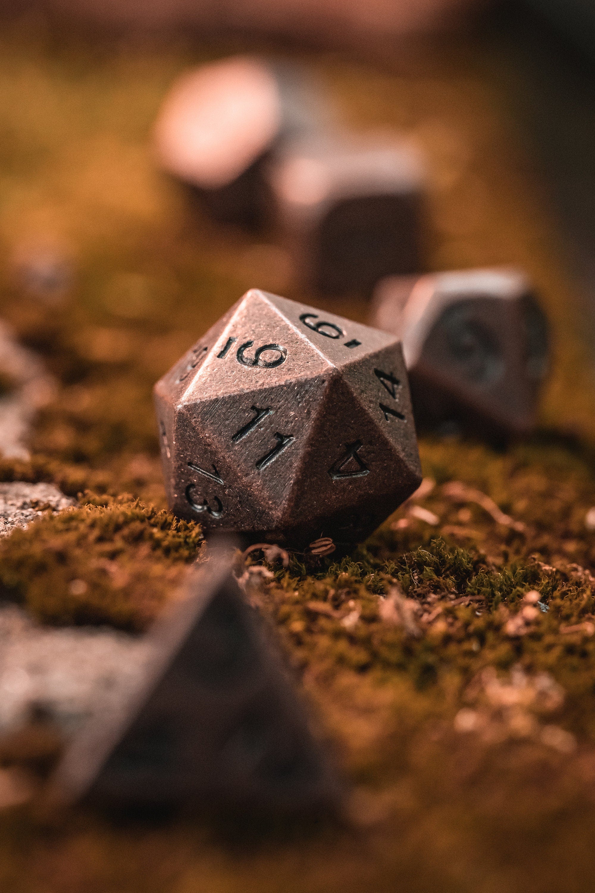 Kobold Metal Dice - Ancient Copper