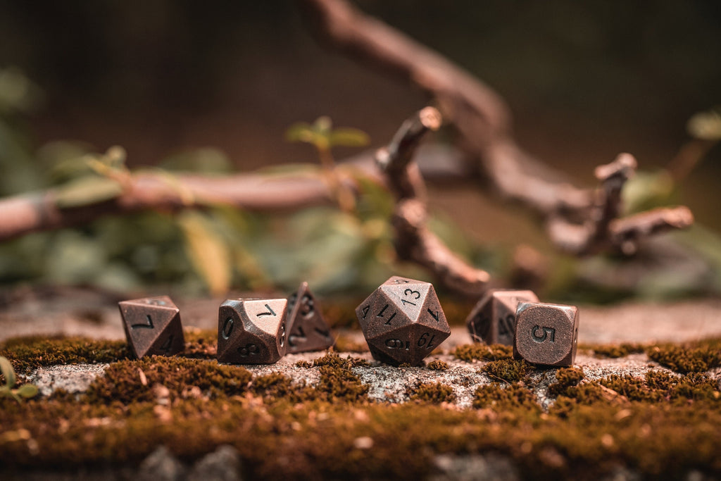 Kobold Metal Dice - Ancient Copper