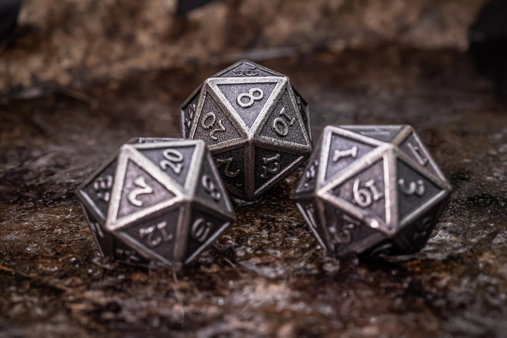 D20s  - Kobold Metal Dice