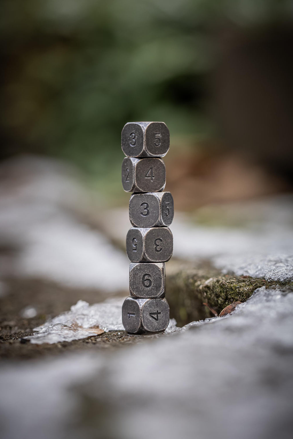 D6s  - Kobold Metal Dice