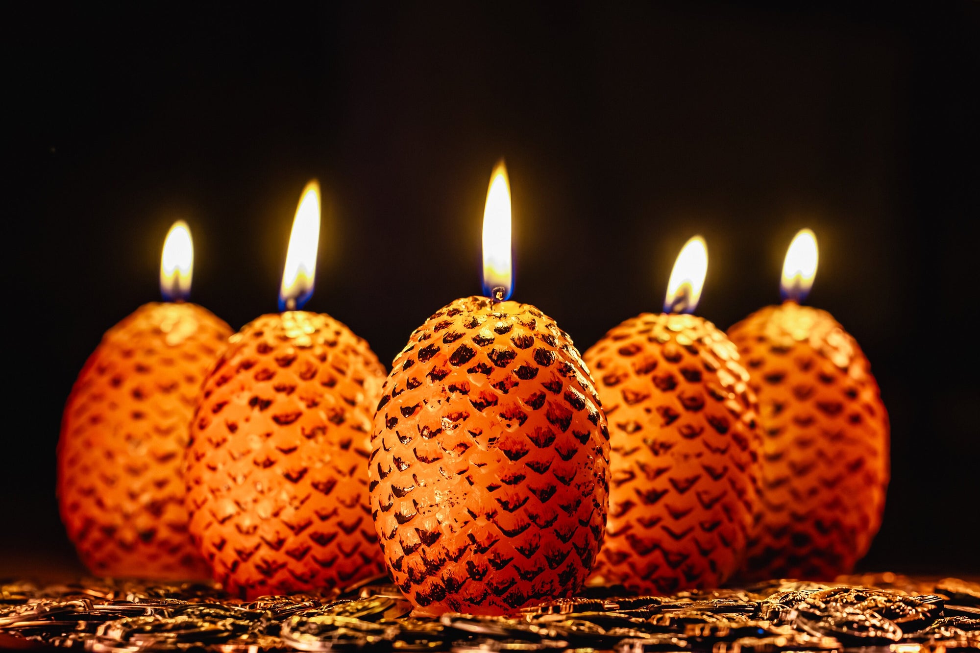 Dragon Egg Candles - Red Dragon
