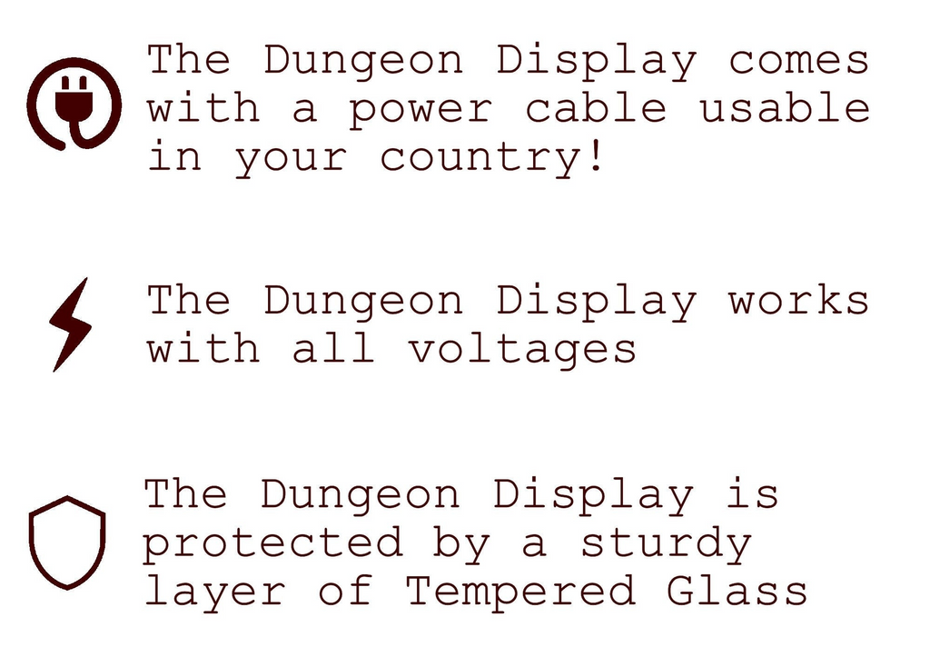 The Dungeon Display 43"