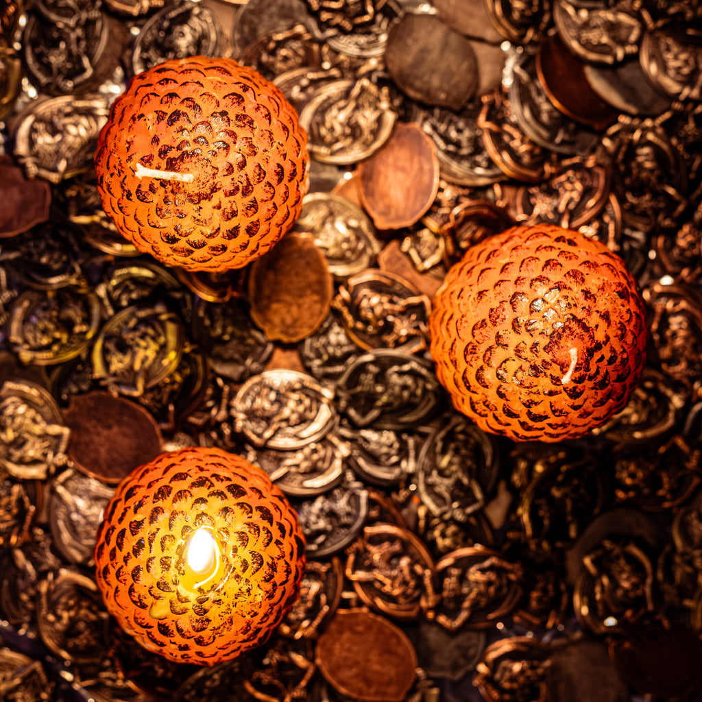 Dragon Egg Candles - Red Dragon