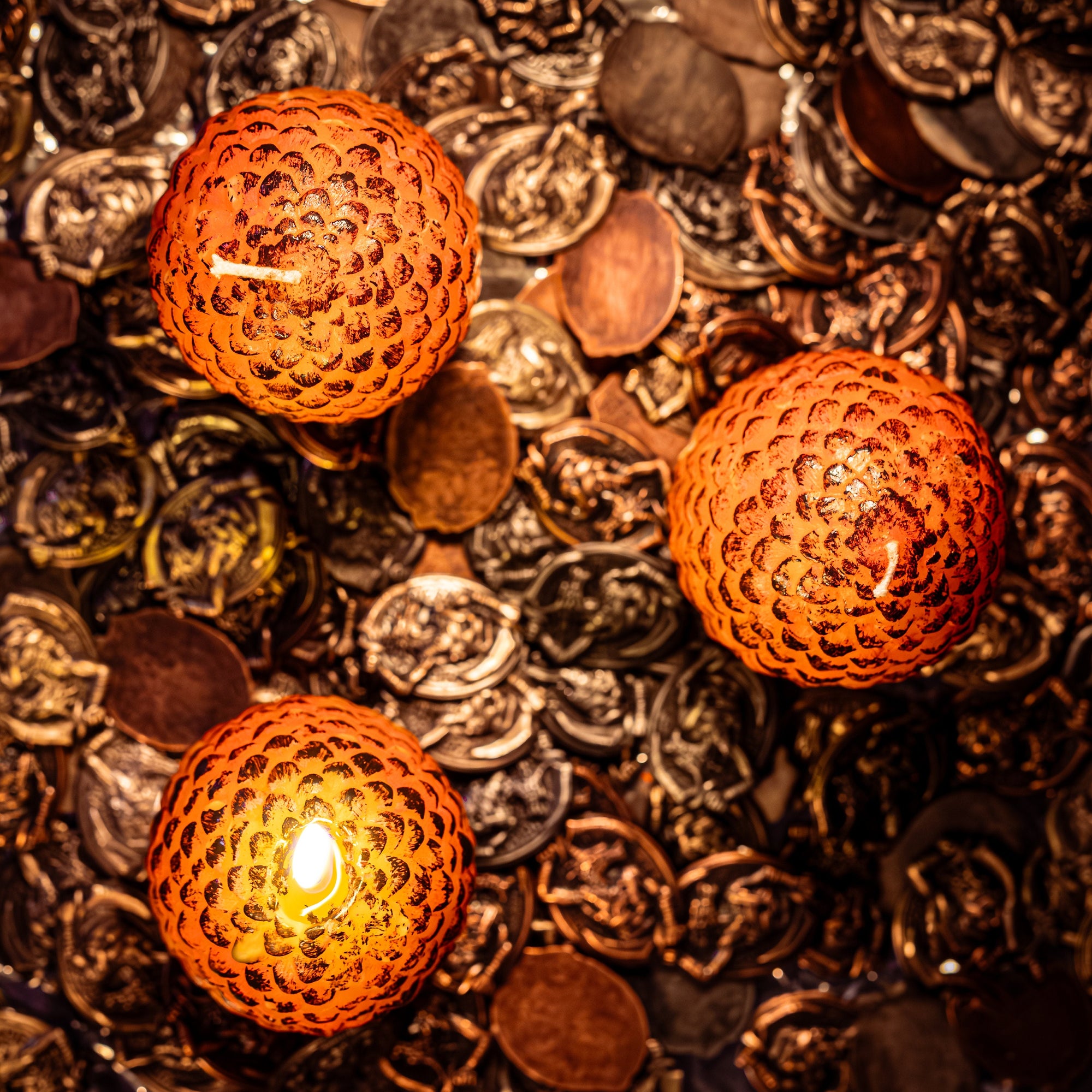 Dragon Egg Candles - Red Dragon