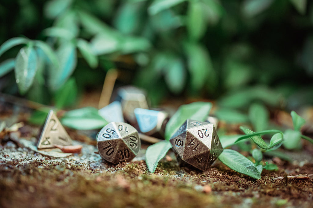 Kobold Metal Dice - Ancient Iron